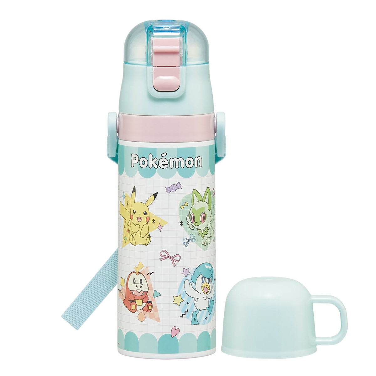 スケーター 水筒 470ml 430ml 超軽量2WAYステンレスボトル ポケモン