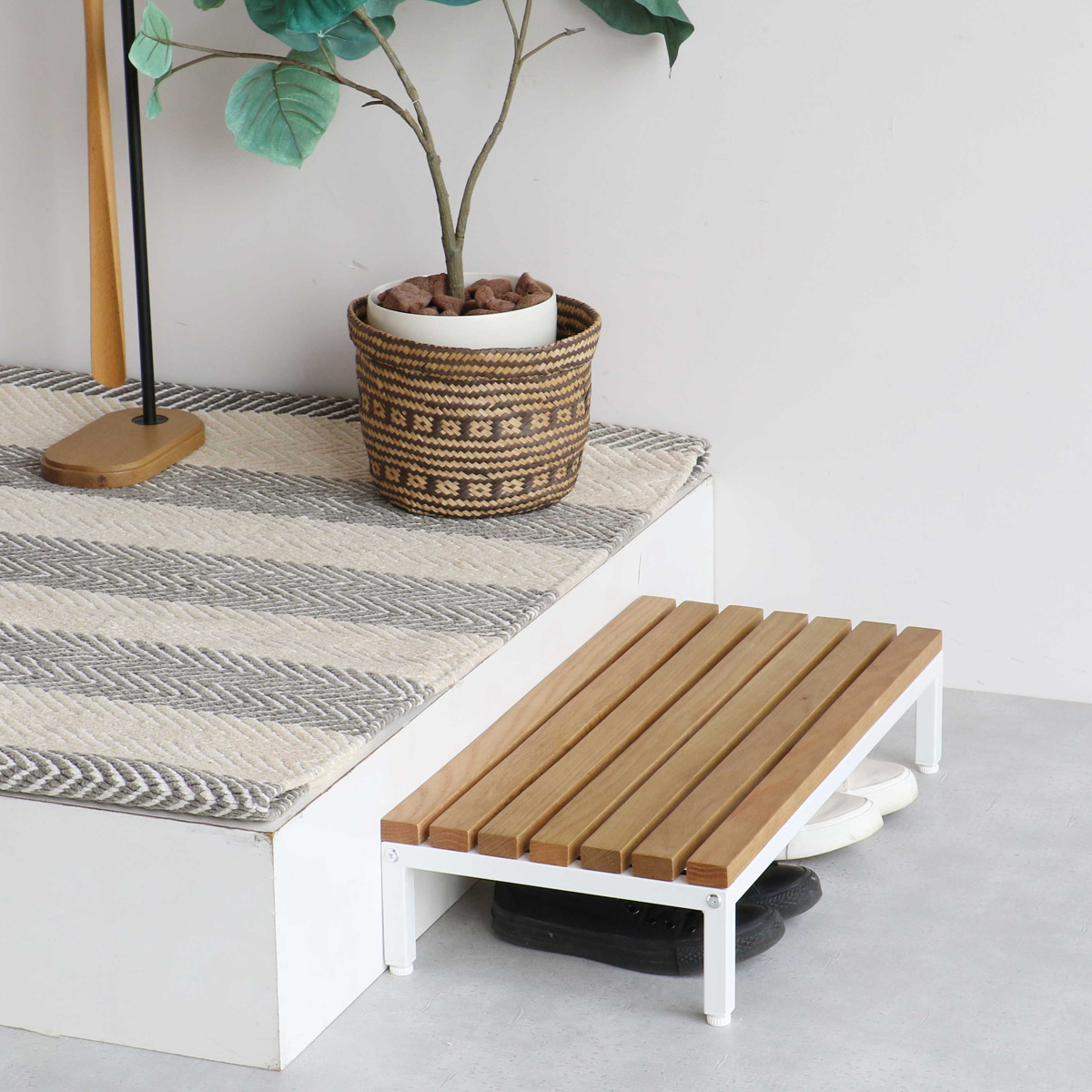 踏み台 玄関 Entrance Stage 60cm （ 玄関台 玄関ステップ ステップ台