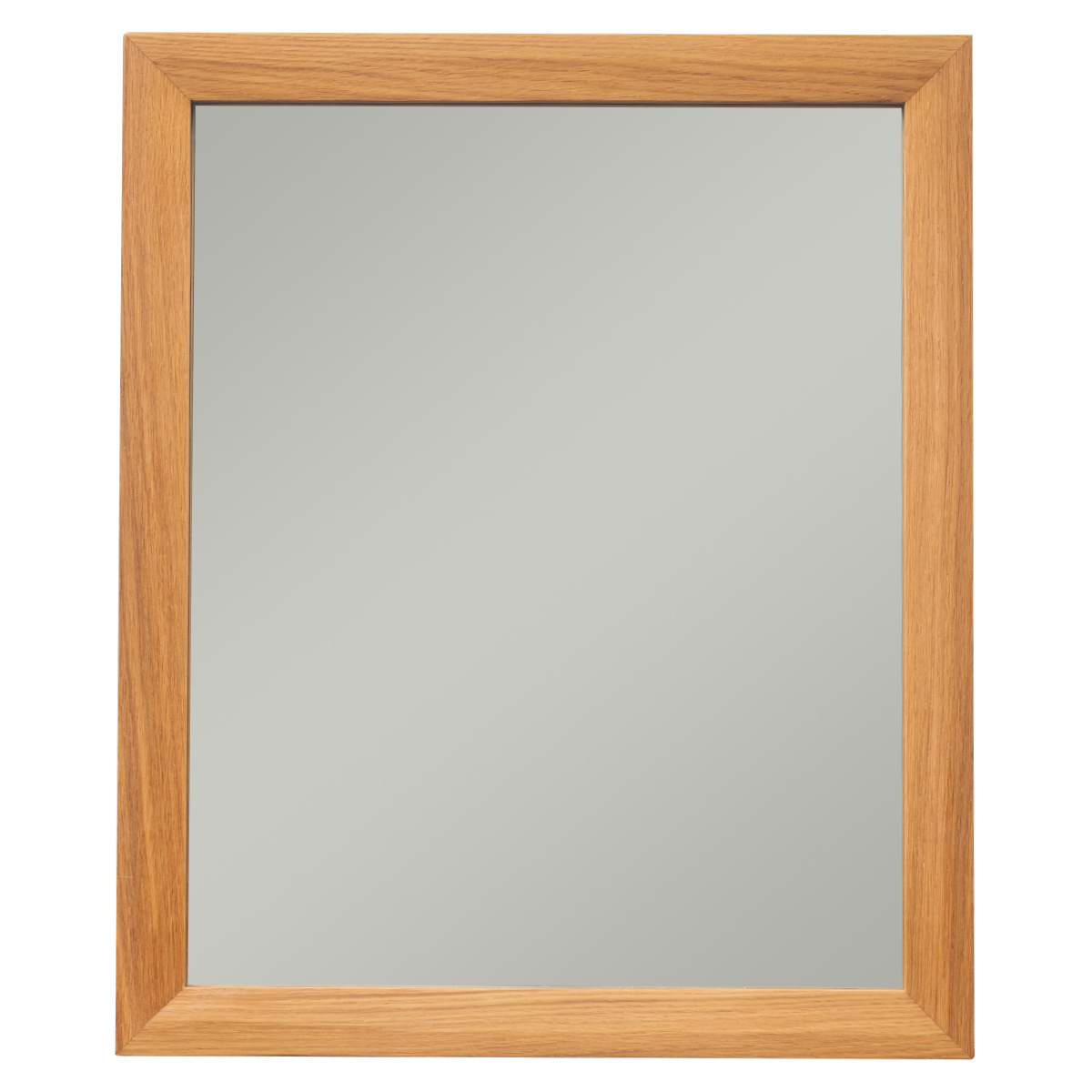 立てかけミラー 50×60cm フレア （ ミラー 鏡 ウォールミラー 立て掛け 天然木 ）の画像