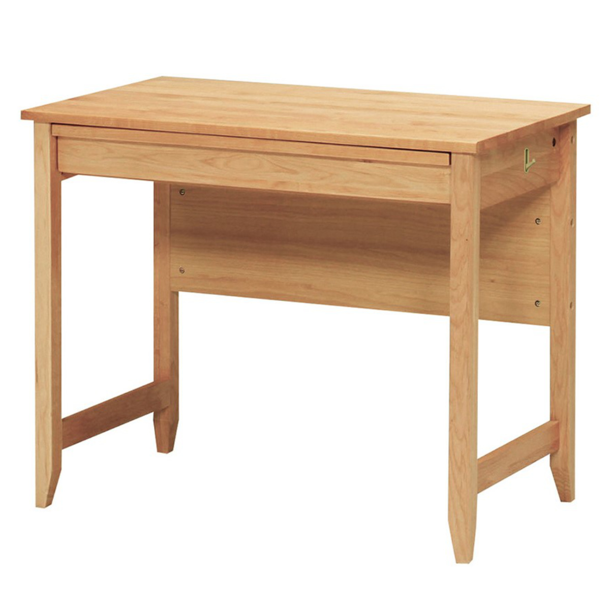 学習机 幅90cm 引出し付 トライA （ デスク 学習デスク 机 勉強机 木製