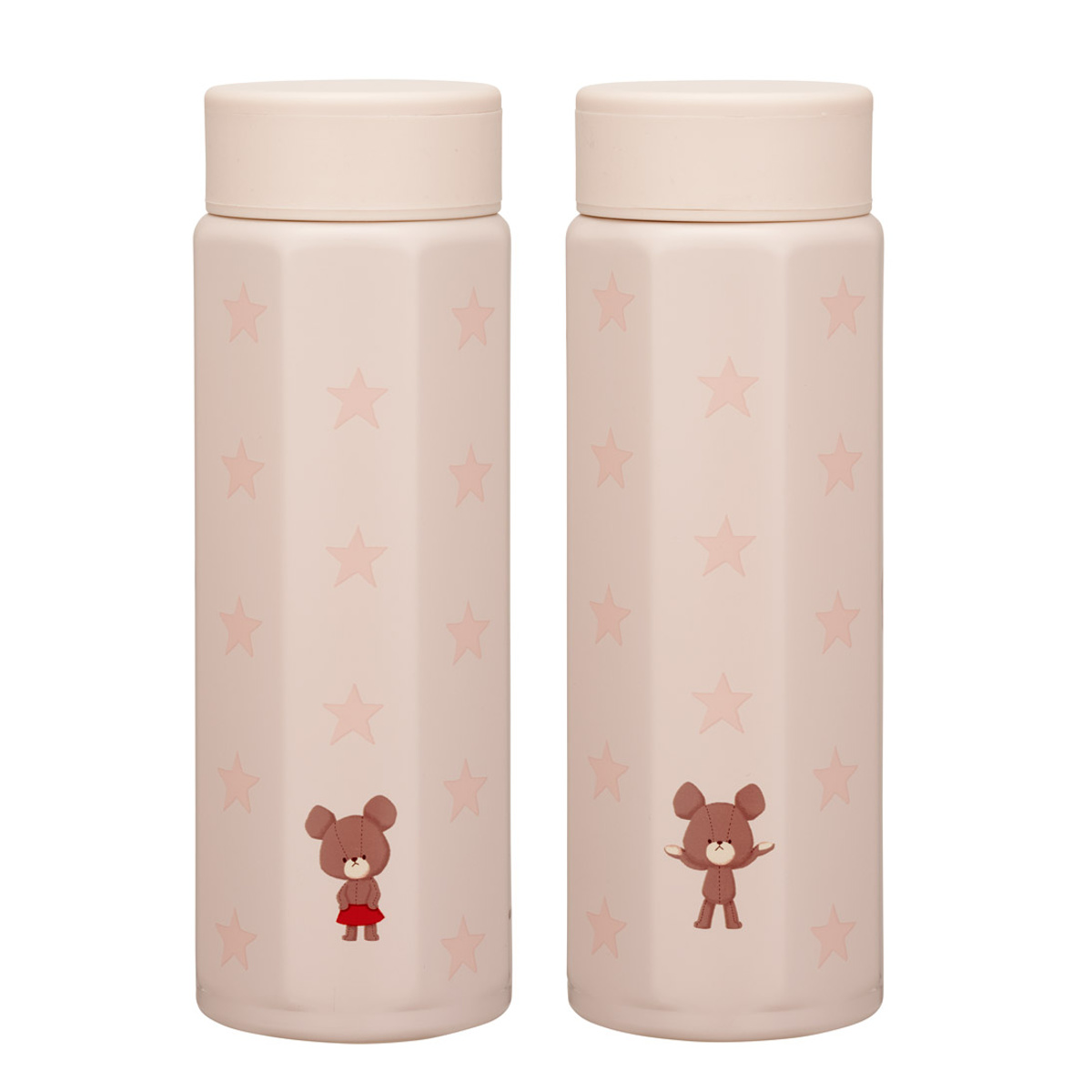 水筒・マグの3本セット☆ 新品 スケーター 水筒 500ml 八角ステンレスボトル500ml くまのがっこう