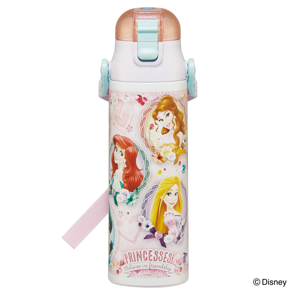 スケーター 水筒 580ml 超軽量ダイレクトボトル プリンセス24