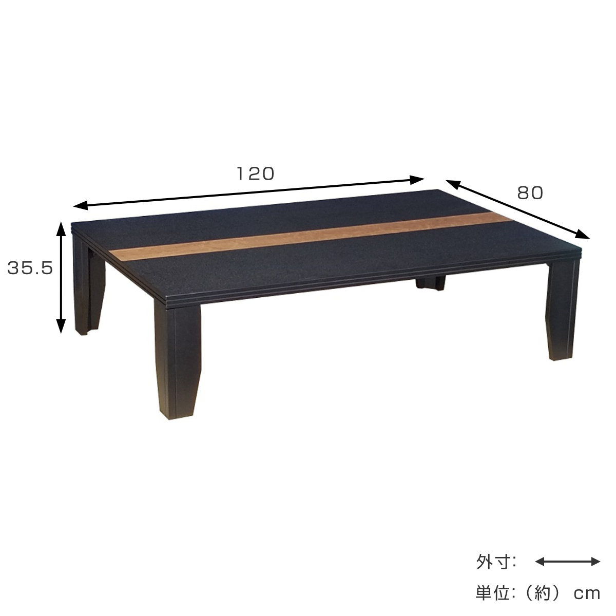 ローテーブル 折りたたみ 幅120cm 軽量座卓 Nまじかる （ テーブル 天然木 木製 折り畳み 長方形 完成品 折れ脚 リビングテーブル センターテーブル 日本製 ）_4