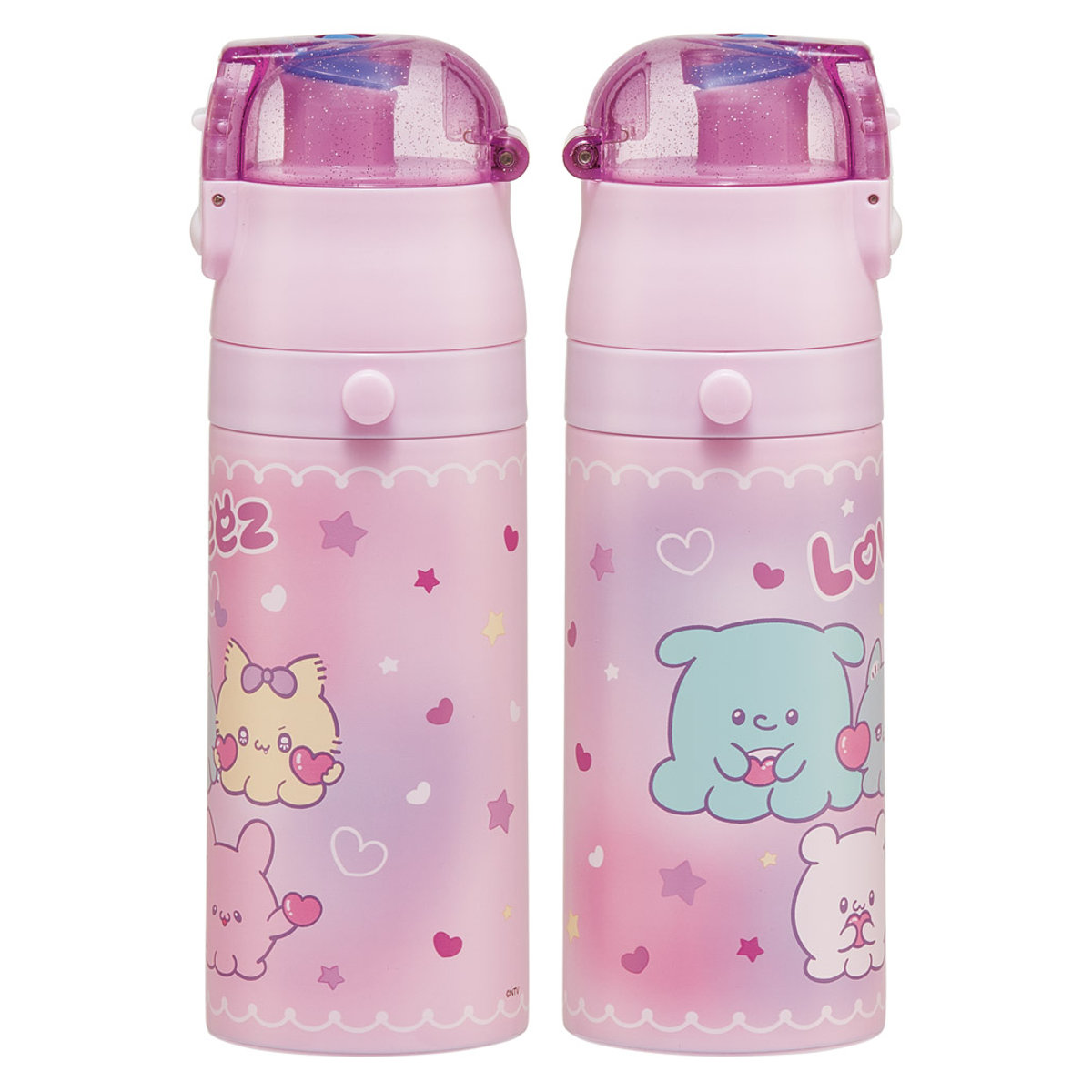 スケーター 水筒 350ml 子供用2WAYボトル らぶい〜ず （ 保温 保冷