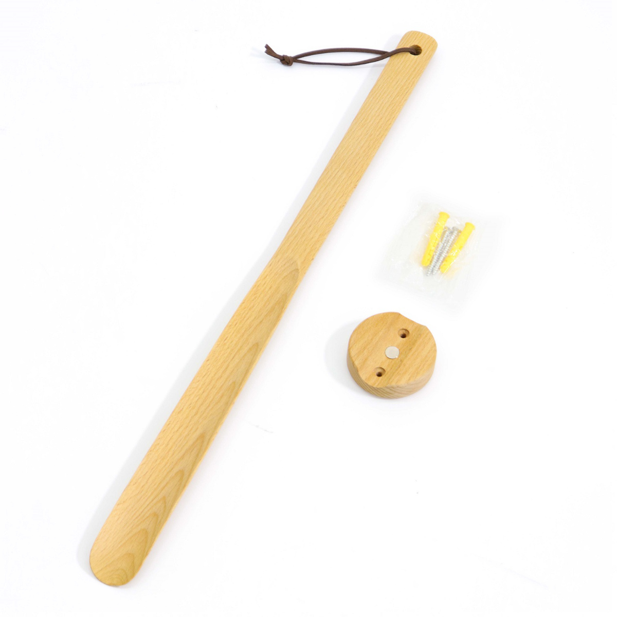 東洋ケース（TOYOCASE） 靴べら 50cm マグネットでくっつく靴ベラ 木製