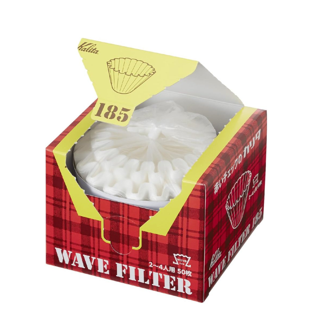 Kalita �J���^ �R�[�q�[�t�B���^�[ KWF-185 50���� �i �R�[�q�[ �t�B���^�[ �E�F�[�u�h���b�p�[ 185��p ���V �뎆 �j