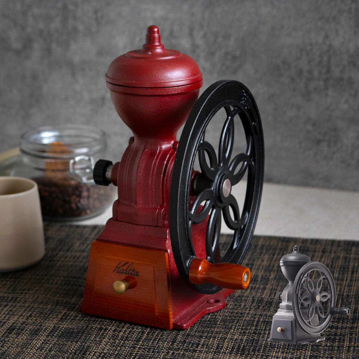 Kalita（カリタ） コーヒーミル ダイヤ ミル N （ 日本製 手挽き