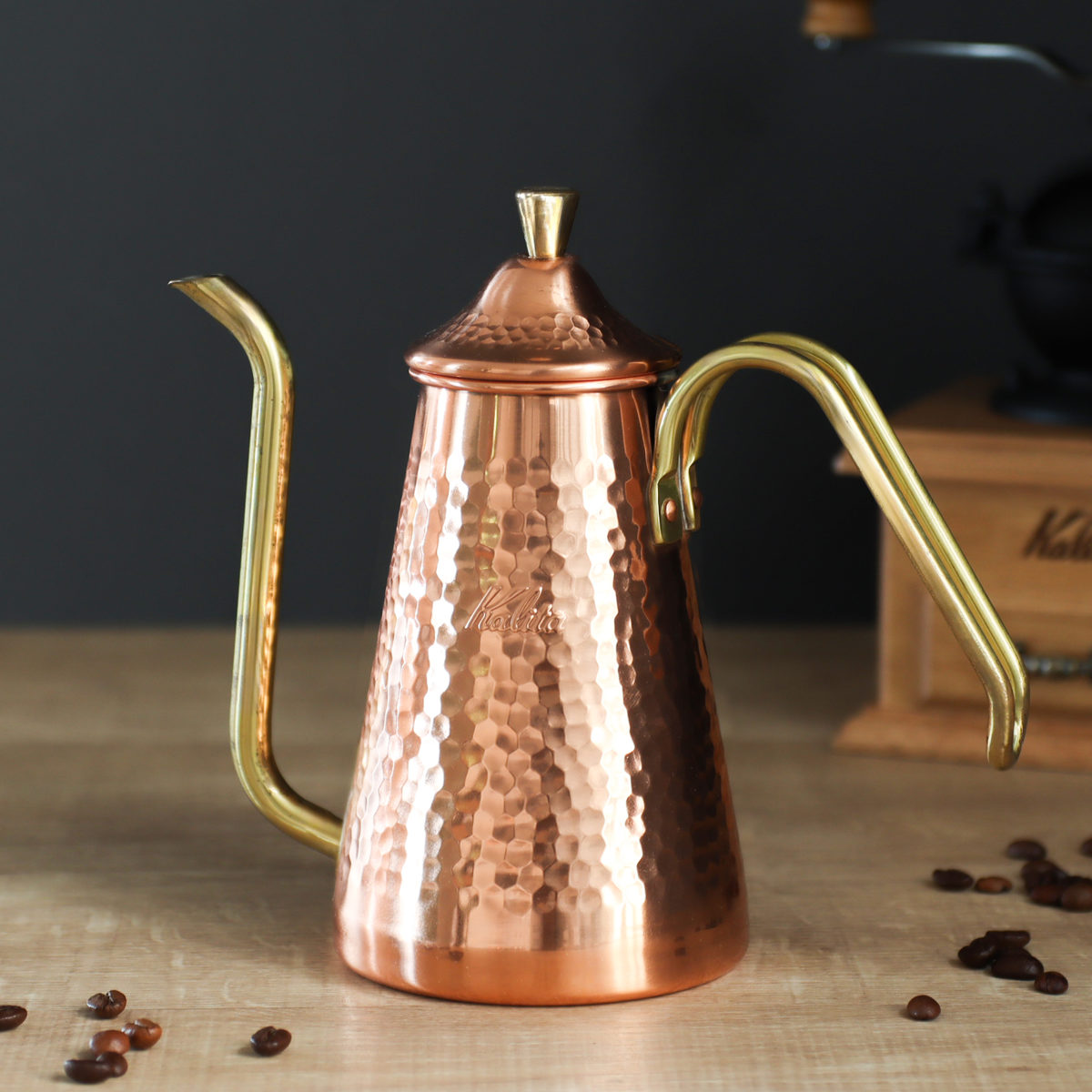 Kalita（カリタ） コーヒーケトル 700ml ドリップポット スリム 700CU