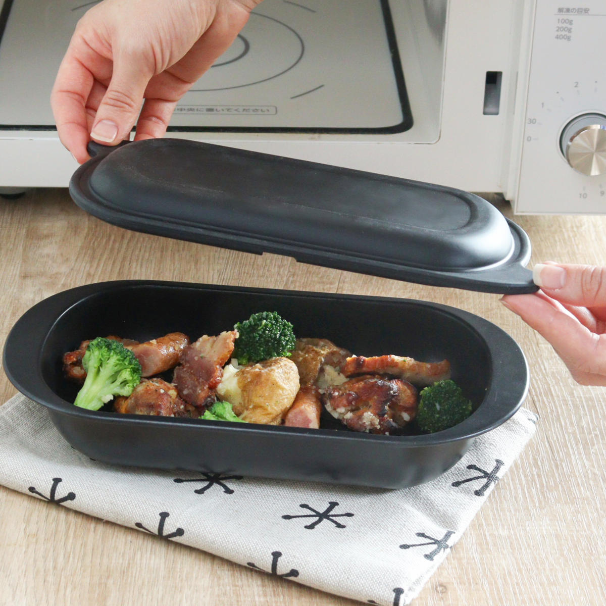 和平フレイズ レンジパン スリムパリージュ 電子レンジ調理器 （ 電子