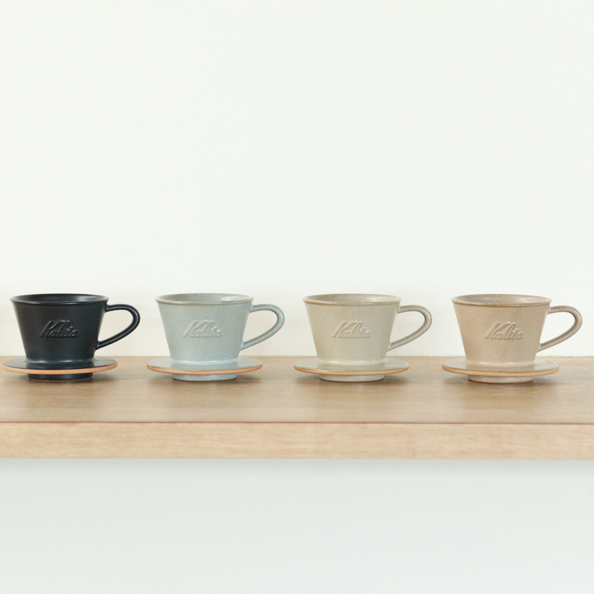 Kalita（カリタ） ドリッパー MI 155 （ 1〜2人用 日本製 陶器 美濃焼