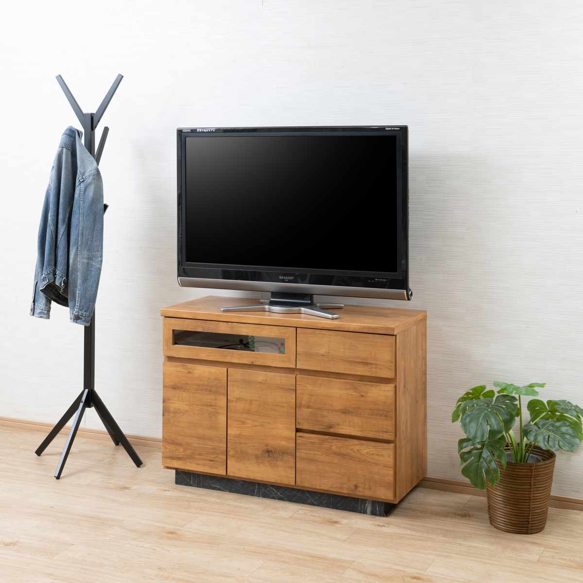 テレビボード ハイタイプ 幅100cm 40インチ対応 日本製 完成品 テレビボード ハイタイプ 幅100cm 40インチ対応 日本製 完成品