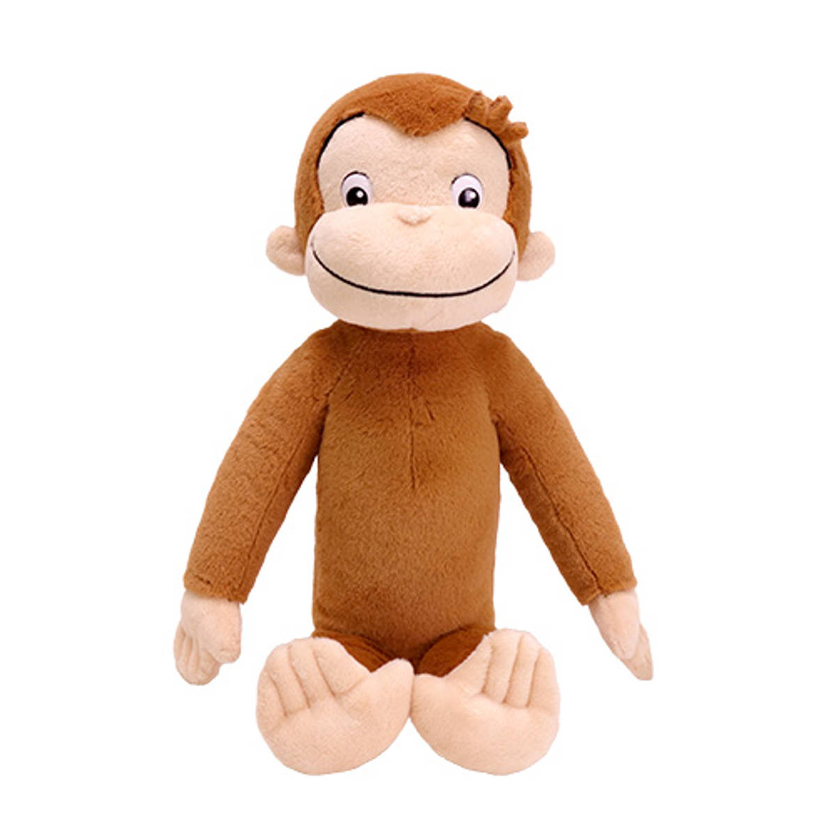 ぬいぐるみ ジョージ ふんわり M おさるのジョージ おもちゃ （ ヌイグルミ ふわふわ アニメ キャラクター 雑貨 プレゼント ギフト かわいい ）