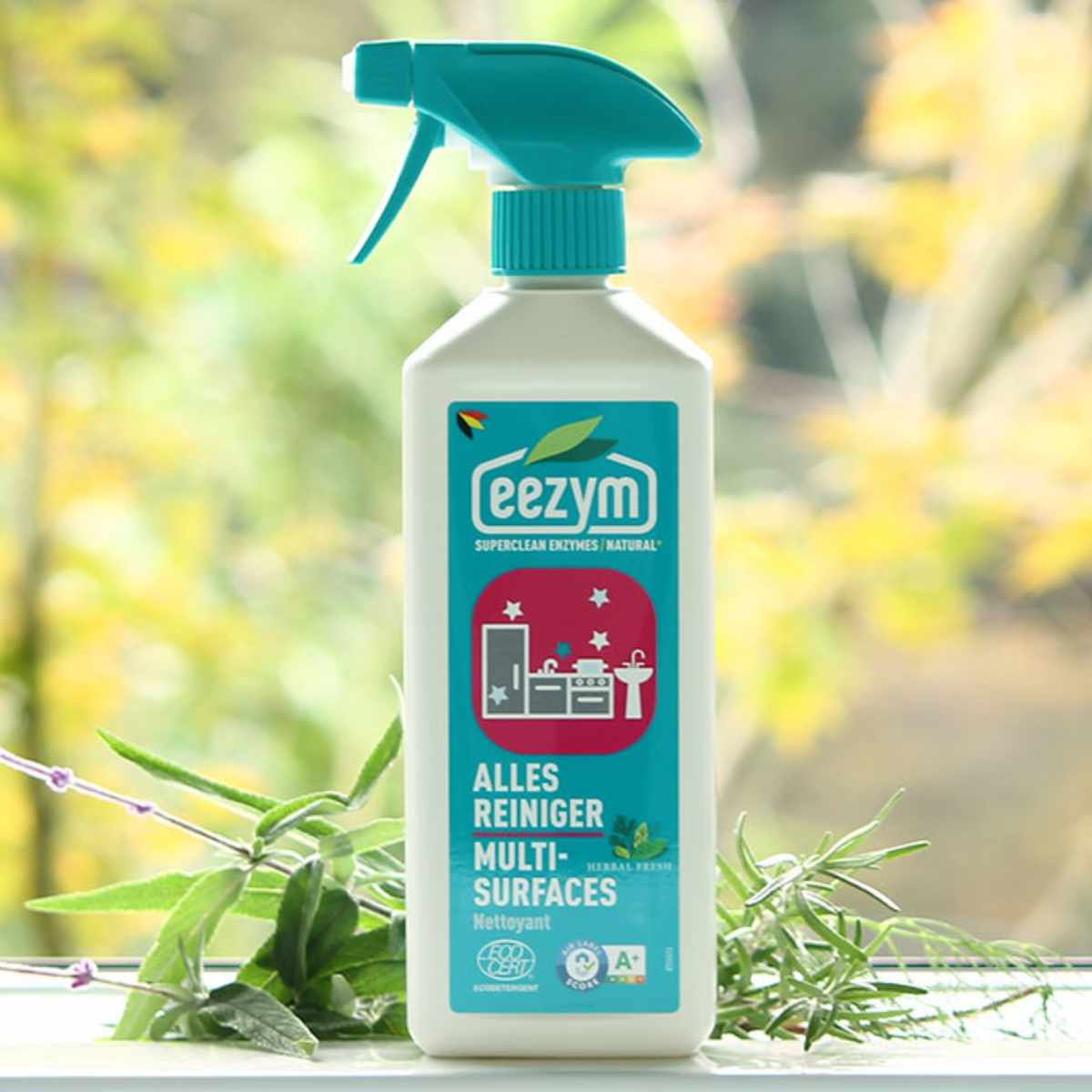 洗剤 eezym 酵素洗剤 マルチクリーナー ハーバルフレッシュ （ 家庭用洗剤 酵素 中性洗剤 スプレー マルチ ベルギー製 掃除 ）