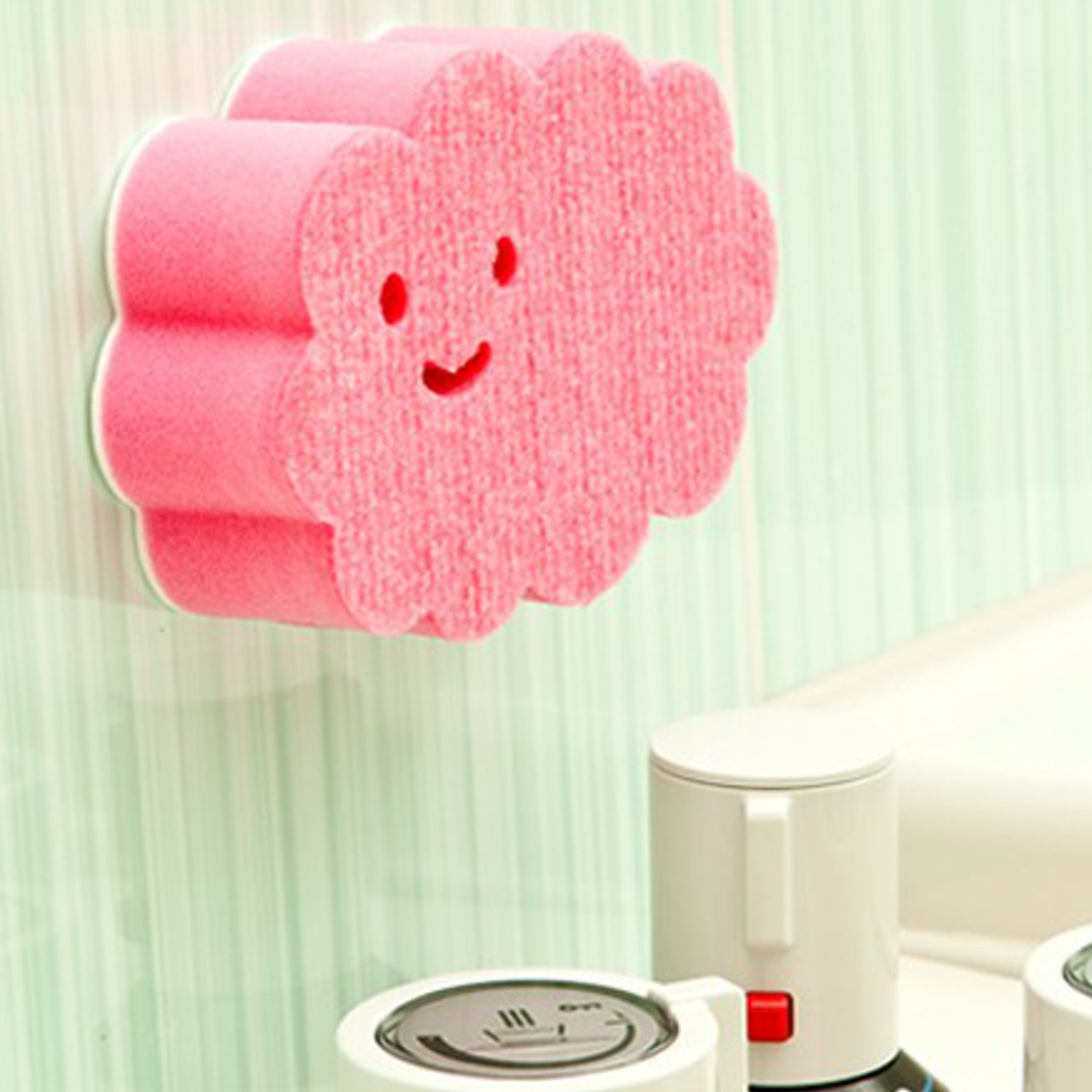 バススポンジ ペタッと貼りつく バスクリーナー...の詳細画像5