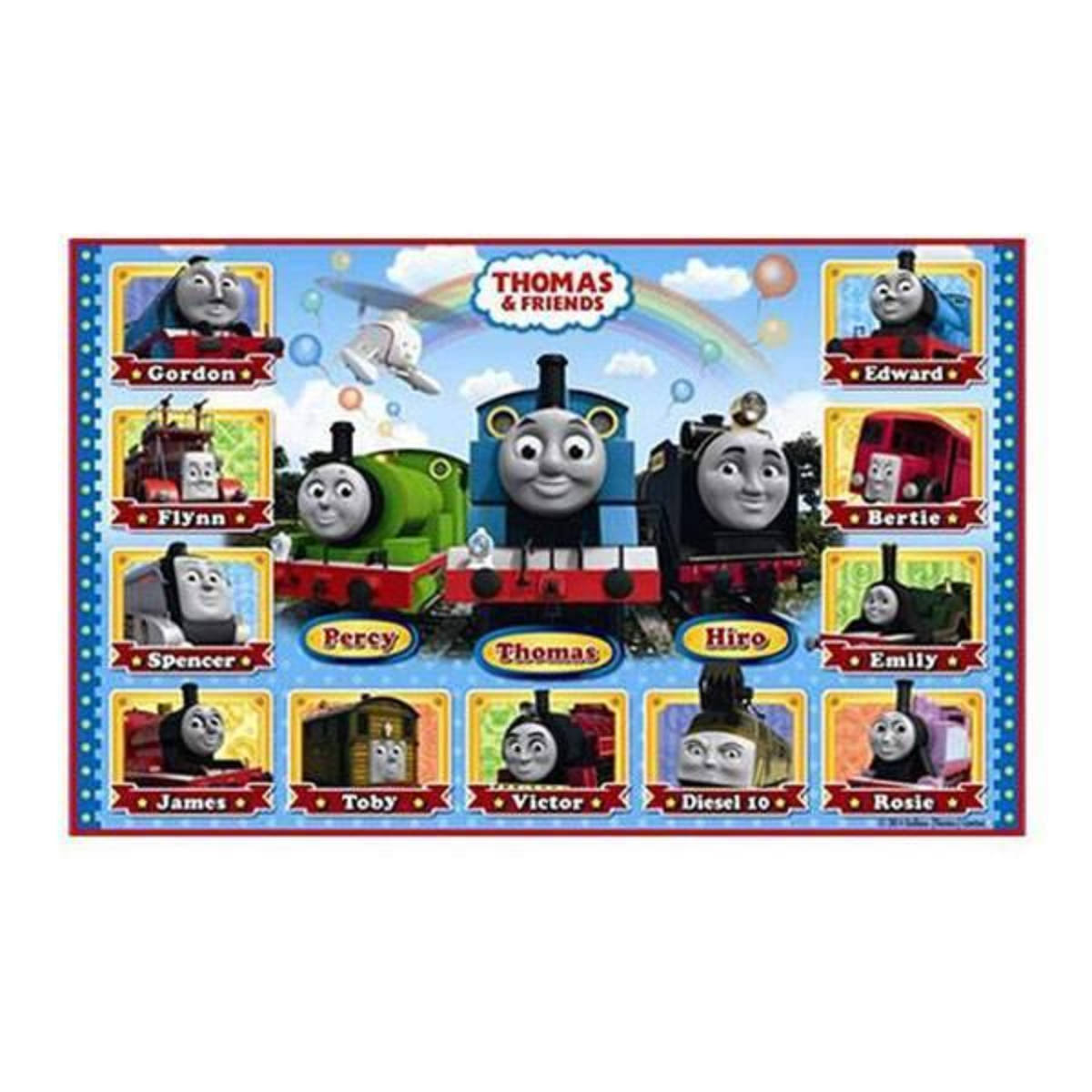 レジャーシート きかんしゃトーマス L 2〜3人用 子供用 キャラクター （ レジャーマット ピクニックシート 機関車トーマス ）