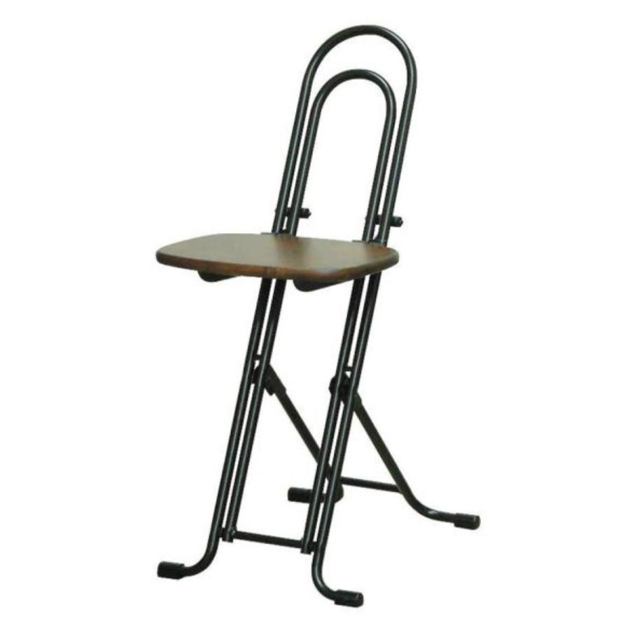 折りたたみ椅子 ベストホビーチェア 同色3脚セット 木製シート ナチュラル/ブラック （ カウンターチェア デスクチェア ）｜interior-palette｜04