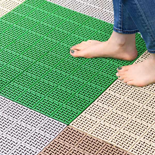 スノコ ジョイント 水切りユニット 本体 マット 屋外 30×30cm ( ジョイントスノコ すのこ ) 関連画像4