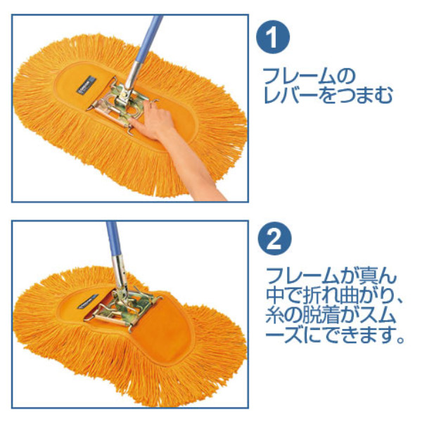 山崎産業 モップ コンドル 幅50cm フイトルモップP C280-050U-MB