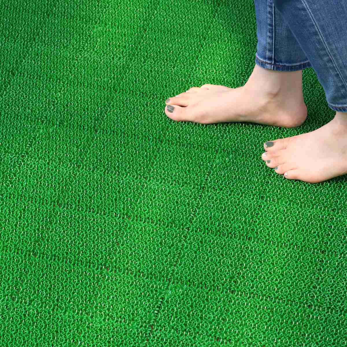 山崎産業 人工芝 ジョイント 若草ユニット 本体 30×30cm 60枚セット EV