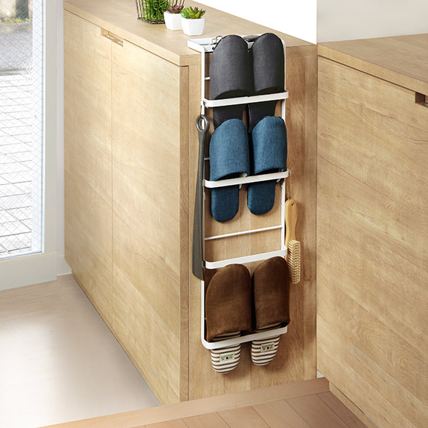 山崎実業 特典付き tower 引っ掛け式スリッパラック タワー