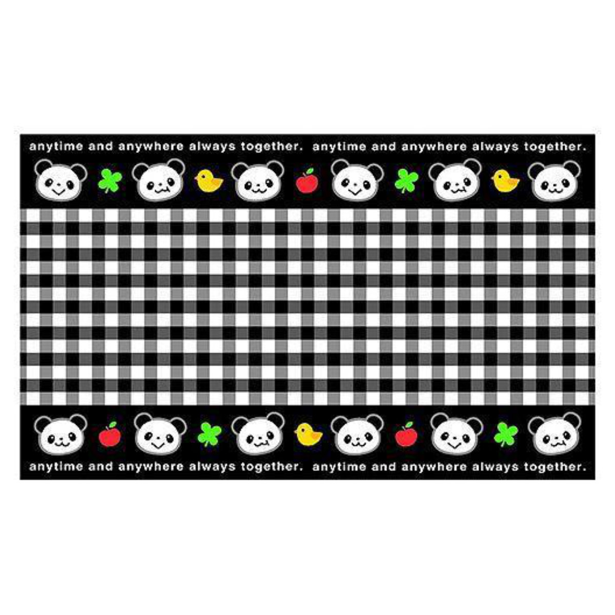 遠足マット るんるんパンダ （ パンダ ぱんだ レジャーマット ピクニックシート 幼稚園 保育園 遠足 子供用 一人用 ）