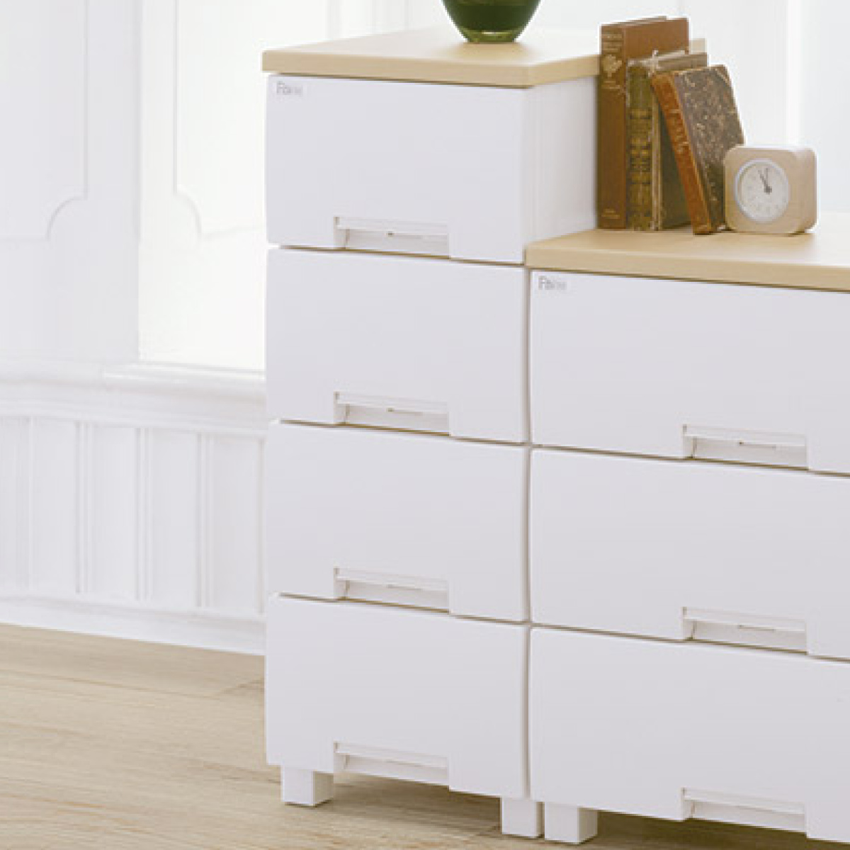 Fits チェスト フィッツプラス 4段 幅35×奥行41×高さ85cm F3504