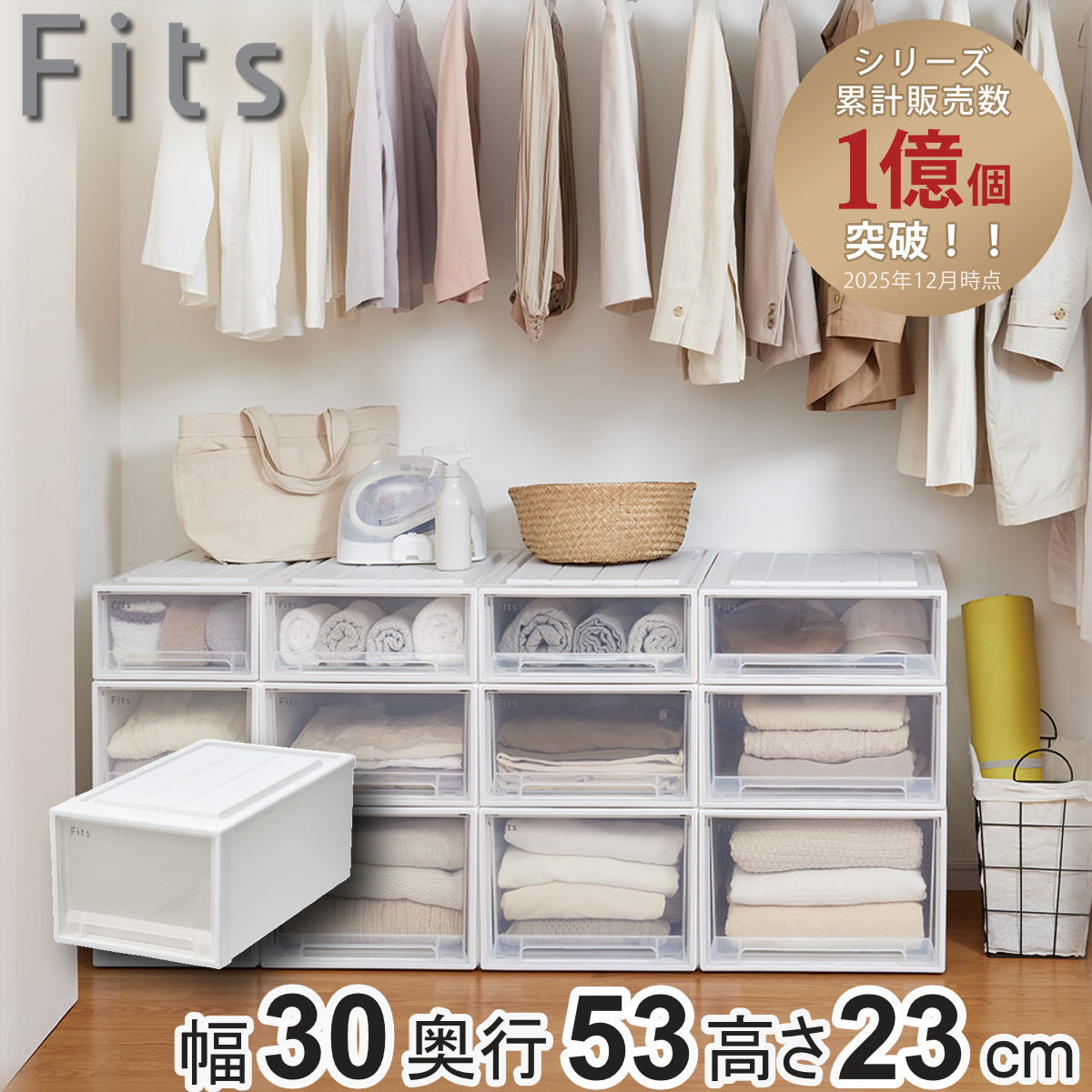 クローゼット収納 m30 fits フィッツケース」の人気商品一覧 | 安い