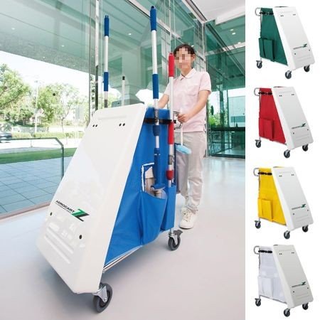 （法人限定） 清掃用カート エアロカートZ （ メンテナンスカート 台車 業務用 ）