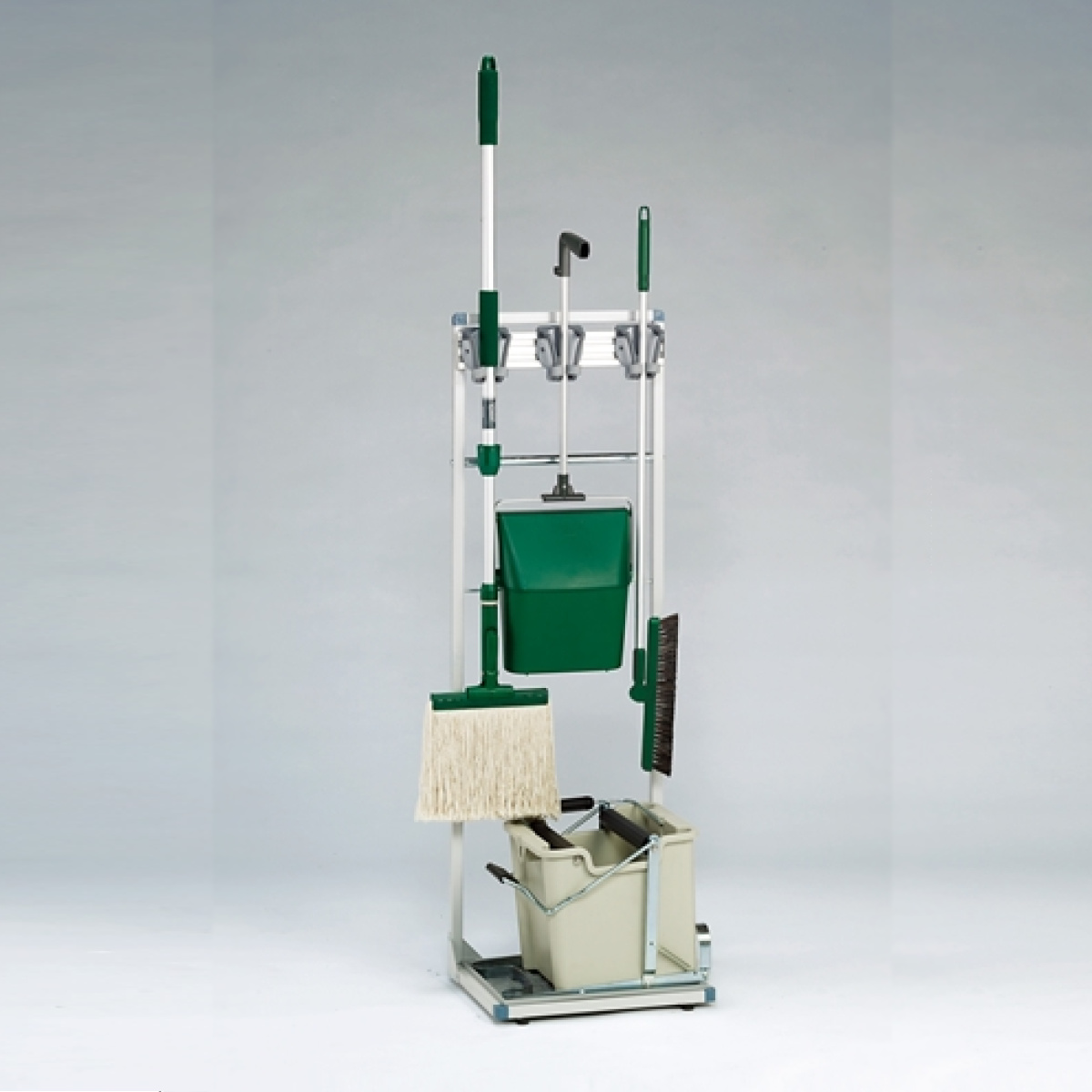 モップハンガー 3本掛 コアラコンパクトハンガー （ 法人限定 テラモト モップ 収納 清掃道具 業務用 幅44.5 清掃用 掃除用具 スチール製 ）