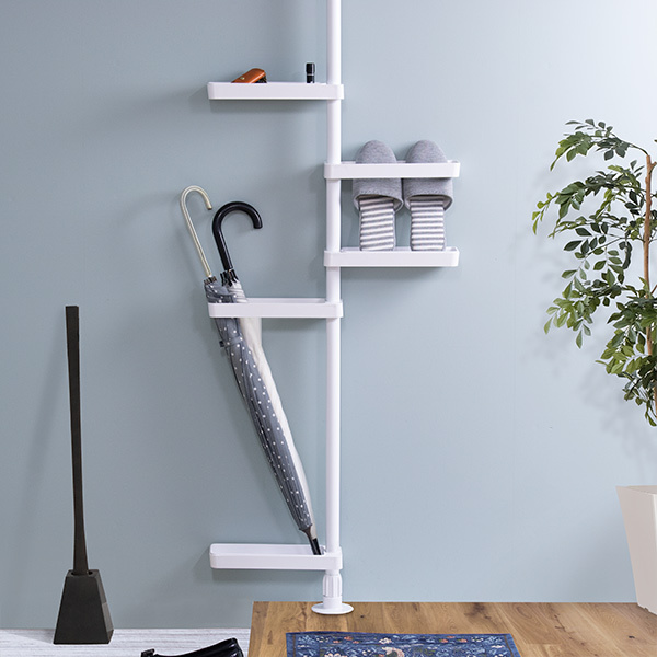 突っ張り ラック つっぱり式スリムラック （ 突っ張りラック スリム