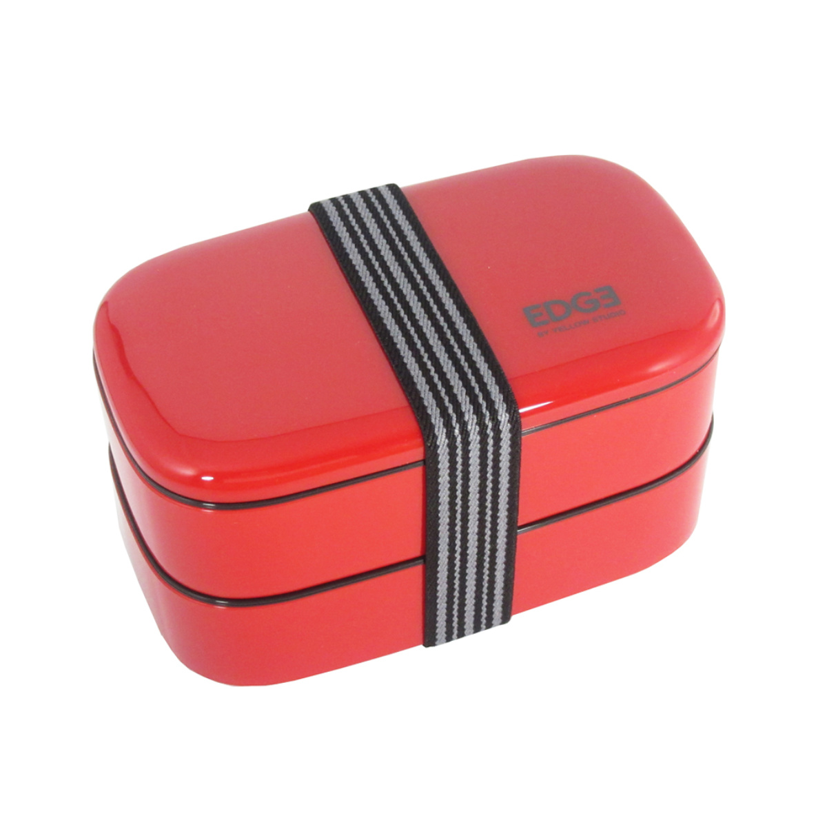 イエロースタジオ 弁当箱 800ml 25EDGE オーバル2段ランチ （ お弁当箱