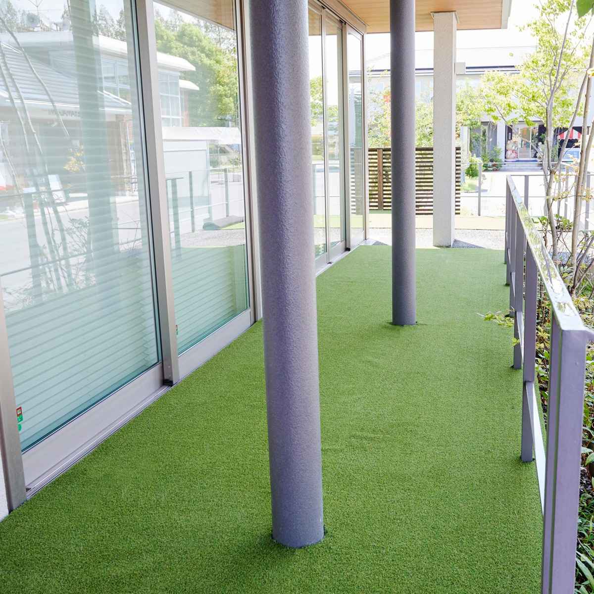 ワタナベ工業 - 人工芝 まるで生まれながら芝 91糎幅×10m巻 （ 人工 芝 人工芝草つや消し 即物的 庭 縁側 園庭 つや消し 耐久性 ）