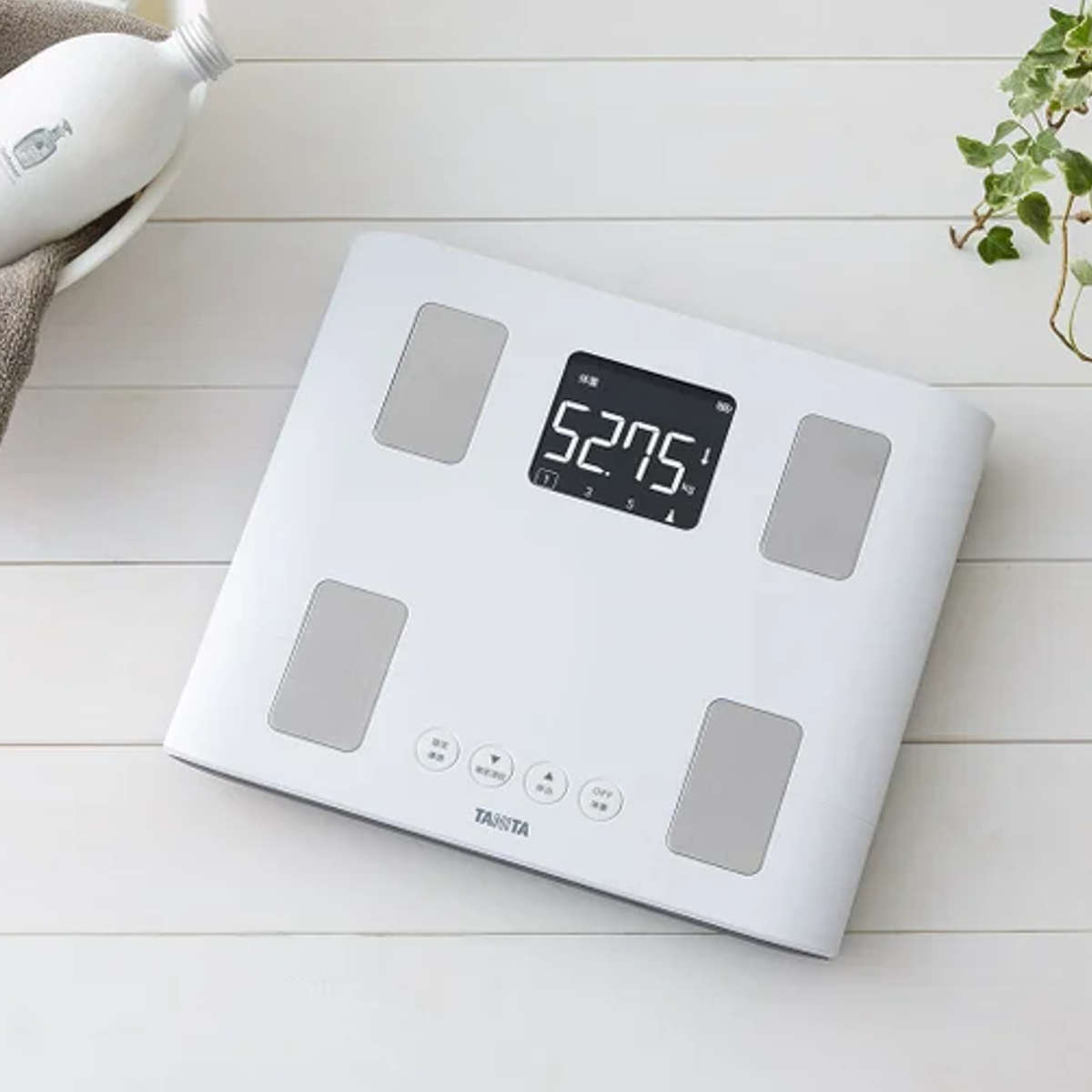 TANITA（タニタ） 体組成計 アプリ対応 おさぼり番号表示 （ 体重計