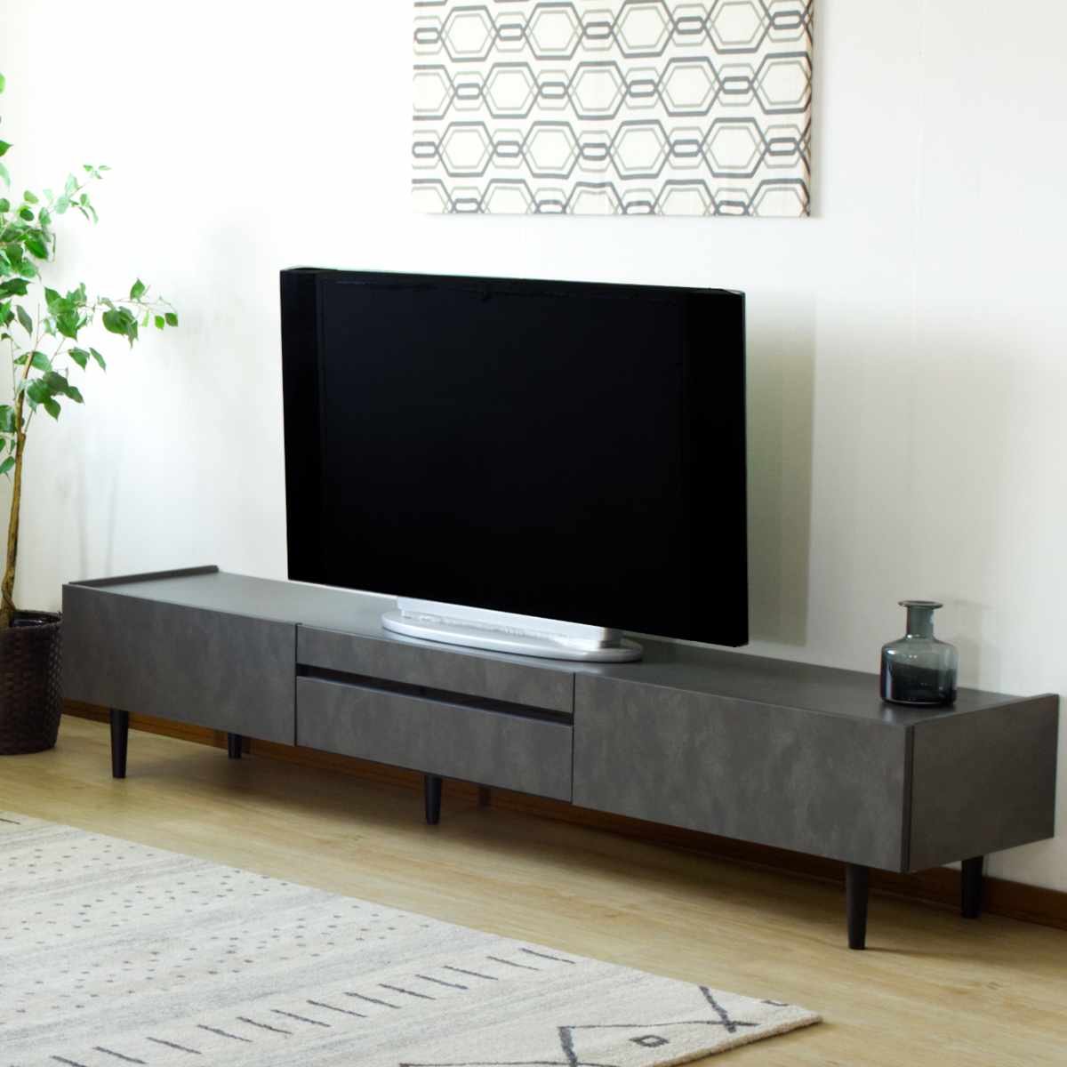 テレビ台 ローボード 幅160cm 完成品 テレビボード AVボード TV台 収納