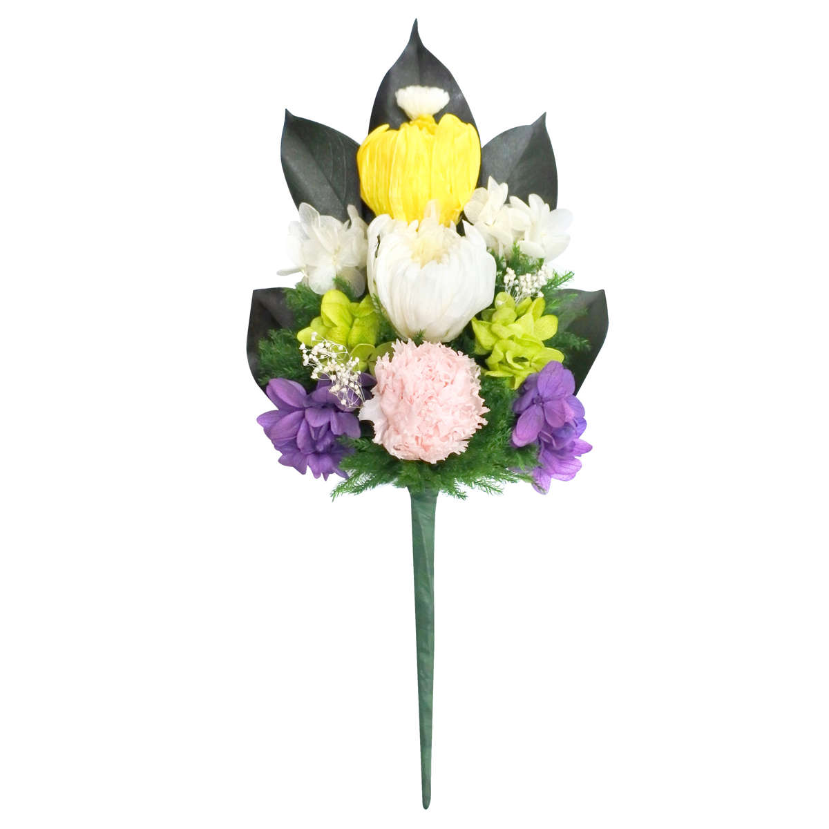 仏花 供え花 プリザーブド仏花 麗蘭 小 プリ...の詳細画像1