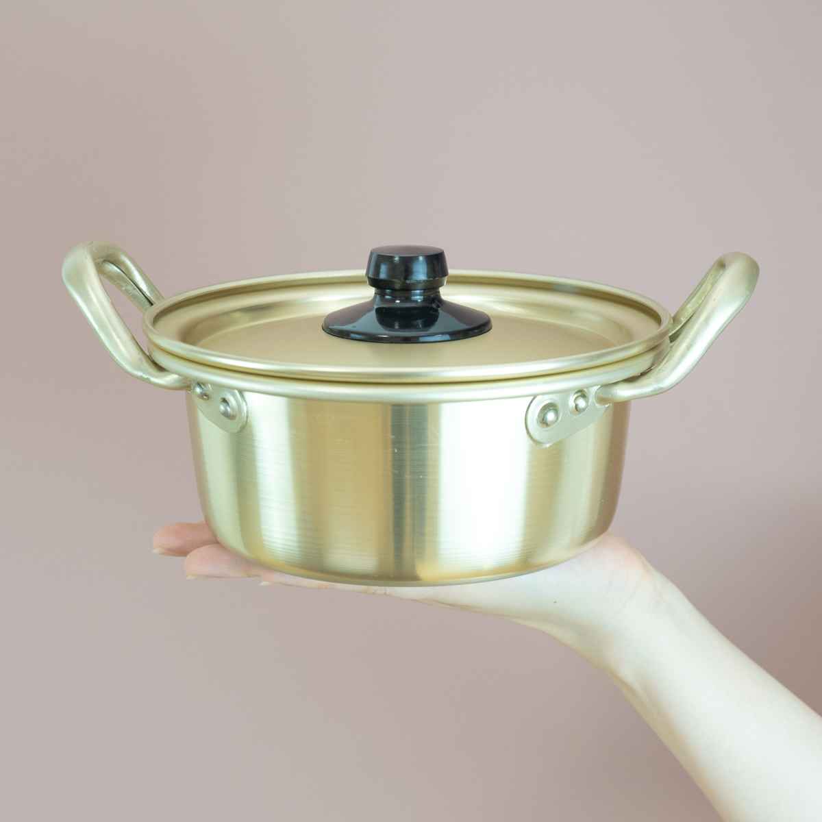 和平フレイズ 両手鍋 16cm アルミ製 味覚探訪 韓国編 アルミラーメン鍋