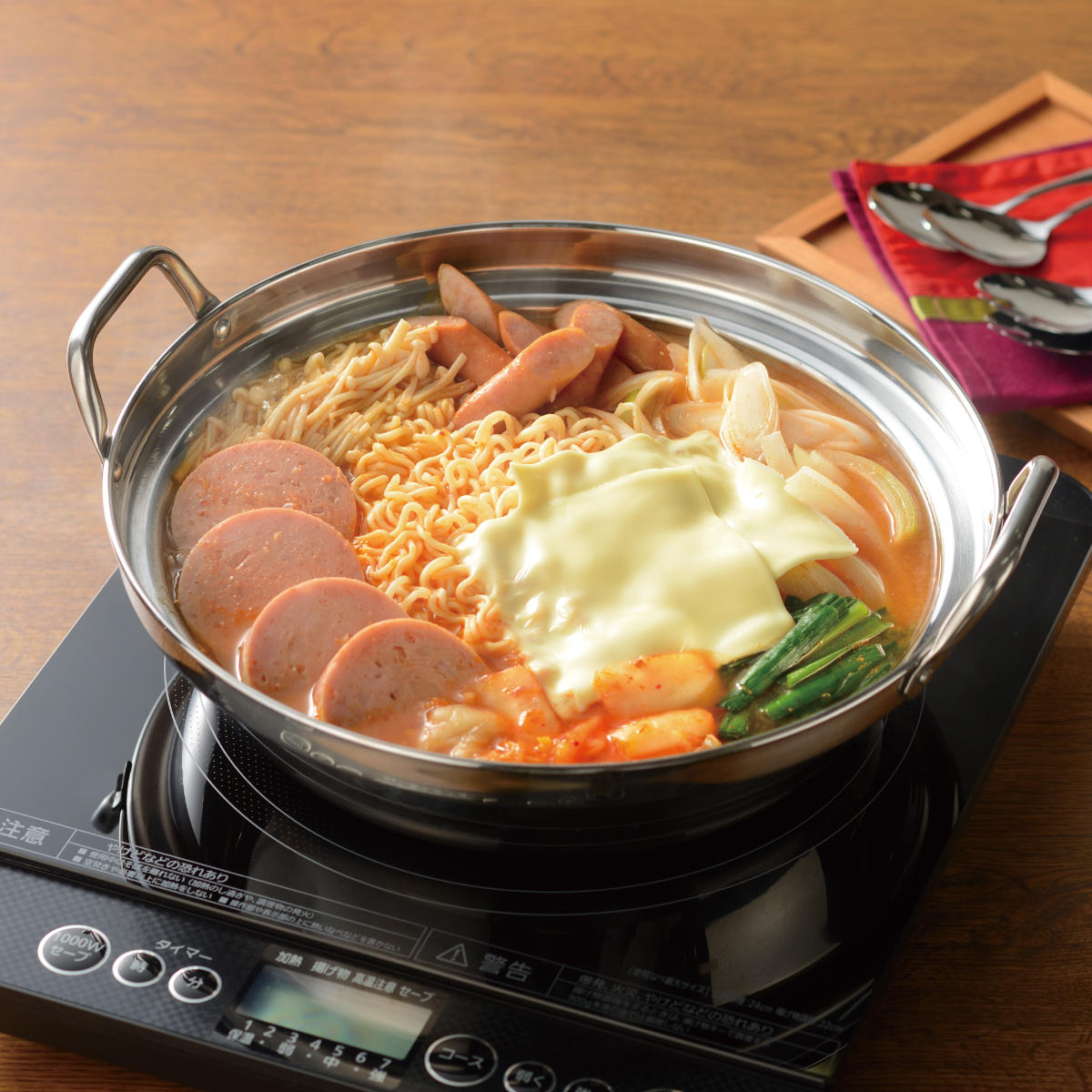 和平フレイズ 味覚探訪（韓国） IHステンレス海鮮鍋 24cm （ 卓上鍋