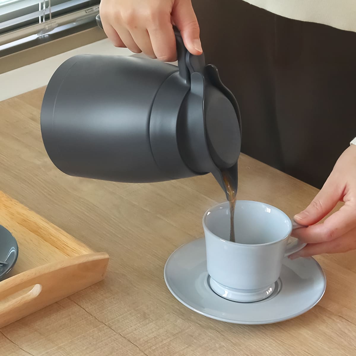 THERMOS（サーモス） ポット 1L ステンレスポット （ THERMOS