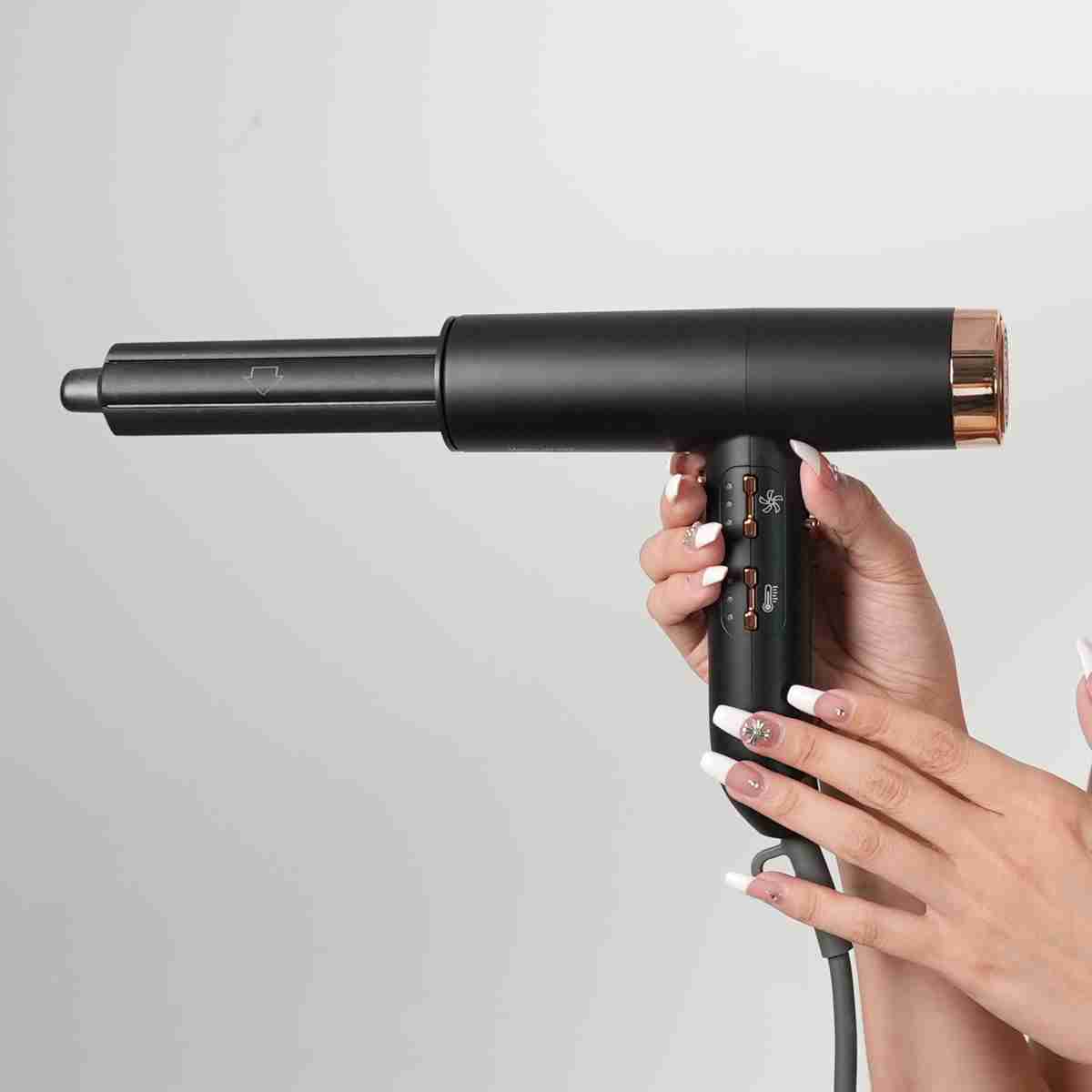 【新品未使用】Salofix Beauty ヘアドライヤー&カーラー ブラック Salofix Beauty ヘアドライヤー＆カーラー サロフィックス