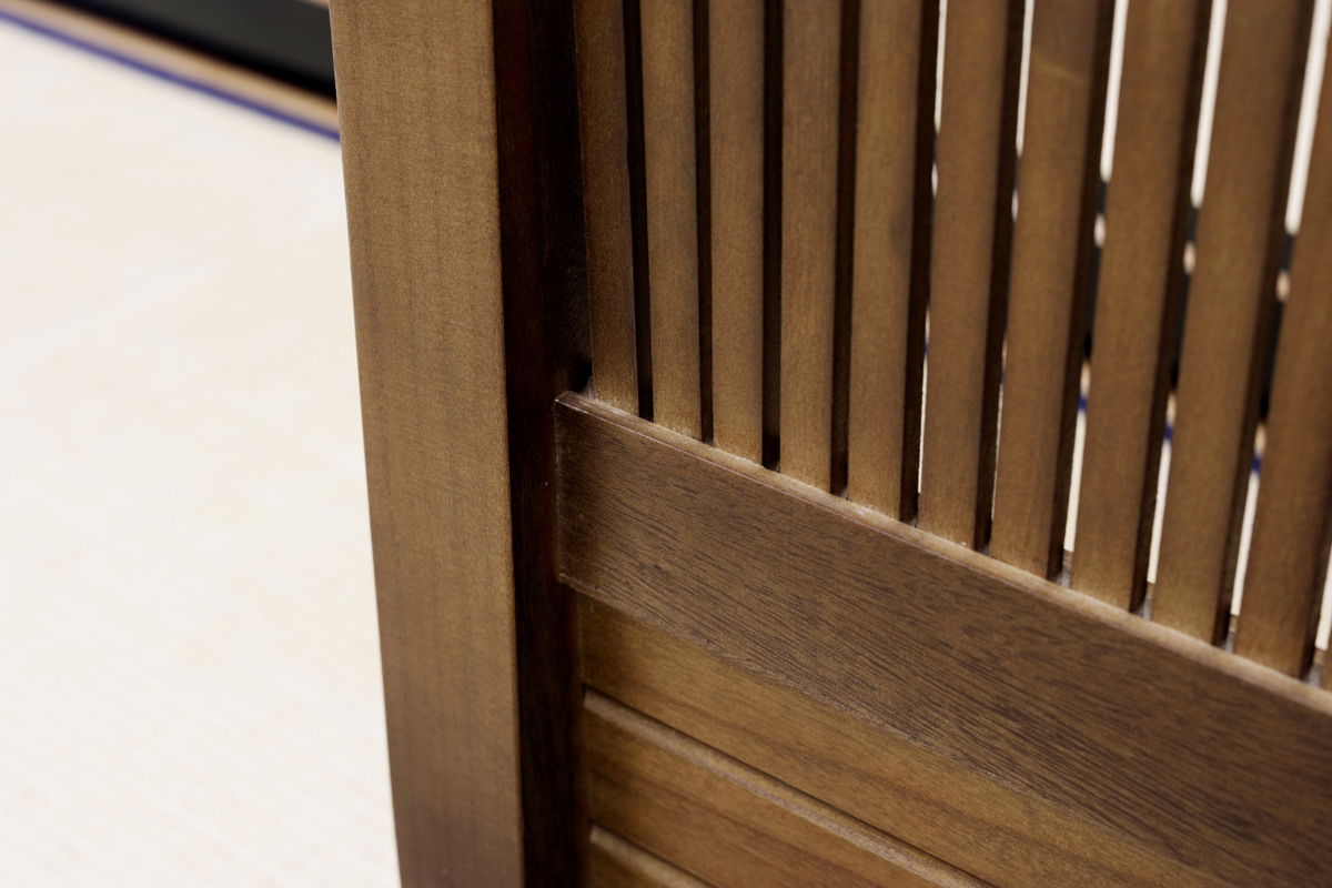 弘益 和風衝立 幅90cm 高さ101cm 桐製 天然木 （ 衝立 パーテーション