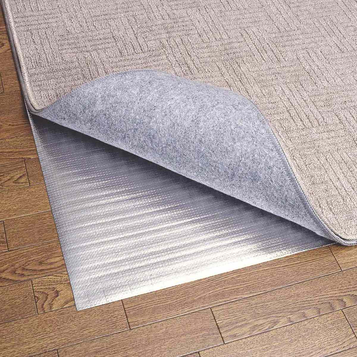 保温シート アルミシート 2畳用 防ダニ加工 180×180cm 床 （ 防寒 断熱シート 2畳 防ダニ 省エネ 保温マット アルミマット 断熱 カーペット ）