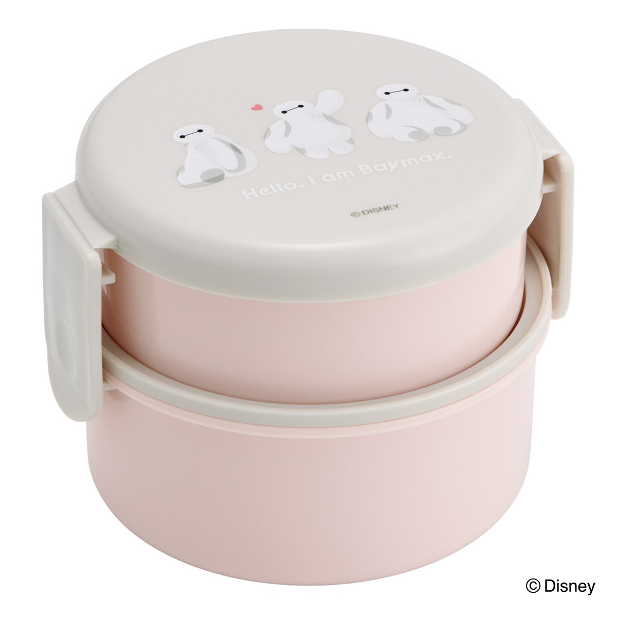 スケーター 弁当箱 2段 500ml 丸型ランチボックス2段 ベイマックス