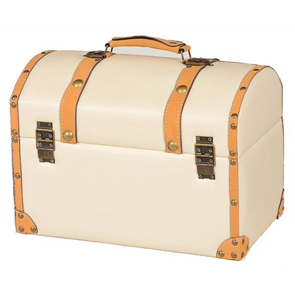 HAGiHARA（萩原） トランク アンティーク調 収納ボックス チェスター