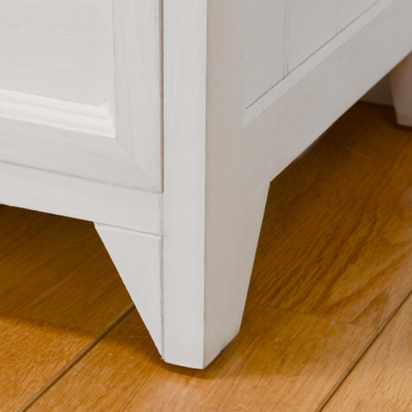 HAGiHARA（萩原） テレビ台 ローボード アンティーク調 シャビーウッド