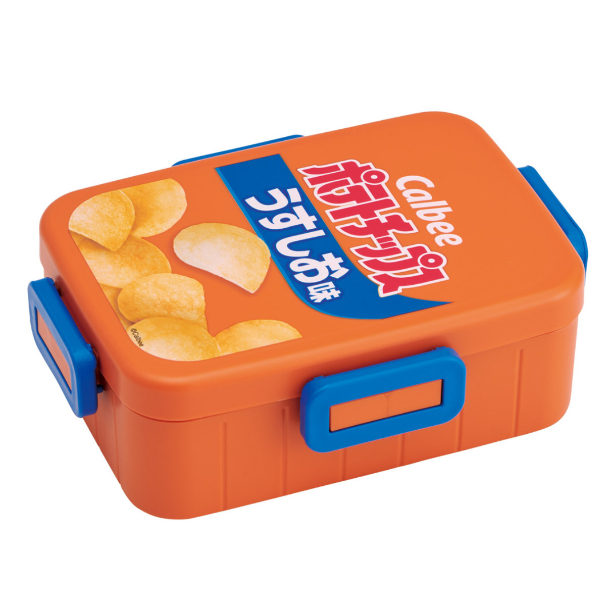 スケーター 弁当箱 1段 650ml 4点ロックランチボックス カルビー （ 4