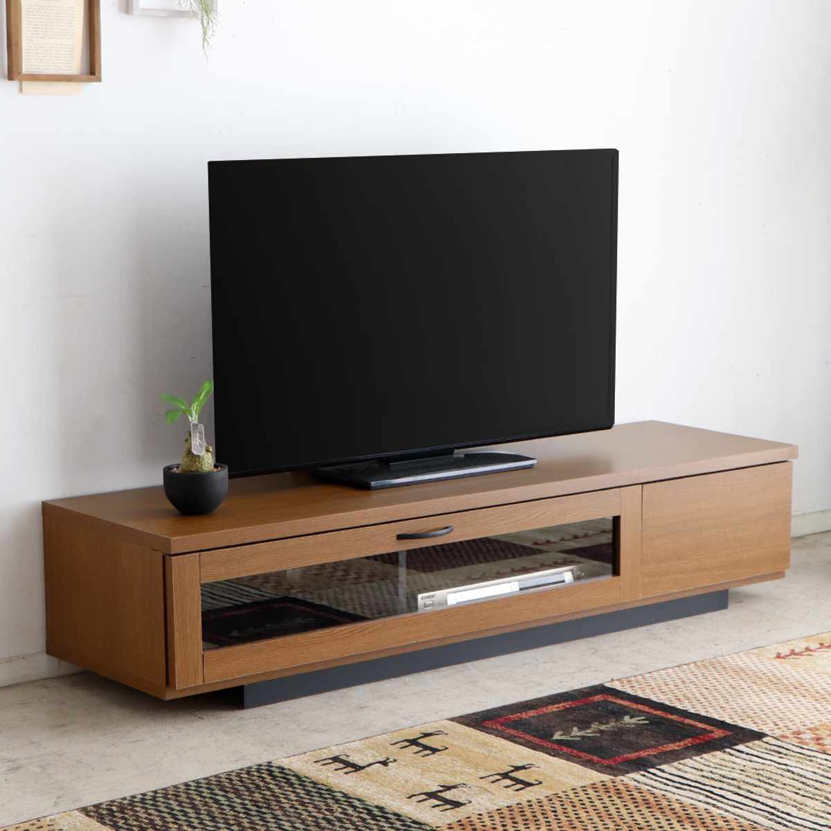 東馬（Tohma） テレビ台 幅140.2cm ローボード 木目調 完成品 日本製