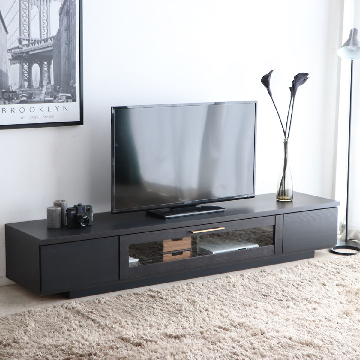大川家具　Tohma　テレビ台 テレビボード 東馬（Tohma） テレビ台 幅180cm ジェイク ローボード 完成品 日本製