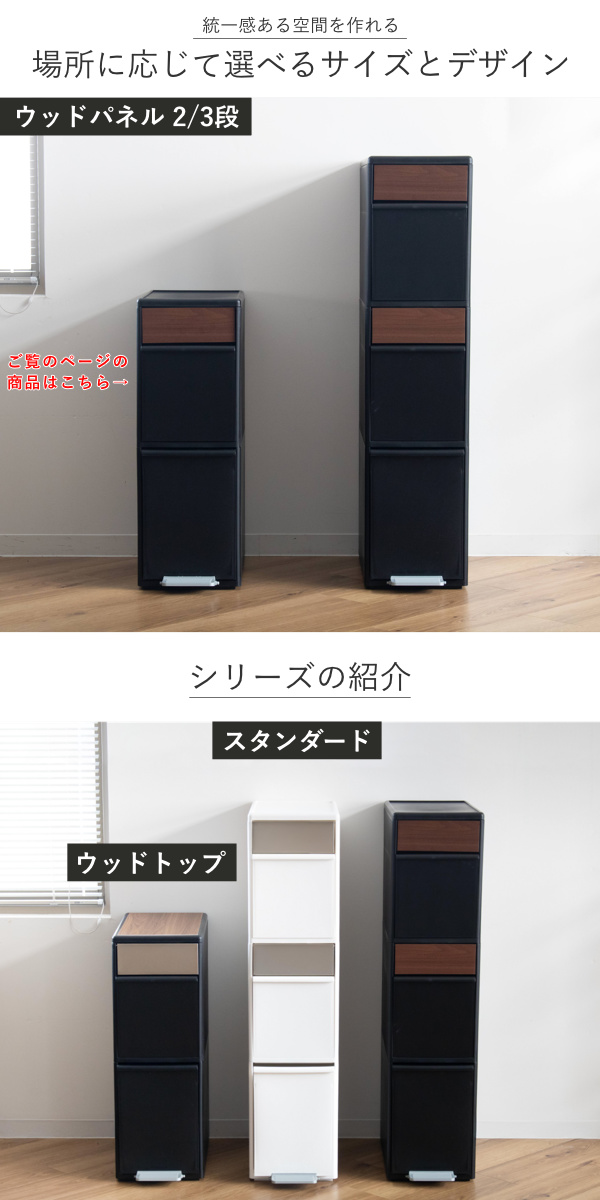 Like-it（ライクイット） 分別ゴミ箱 35L 幅25.5cm 2段 分別 スイング