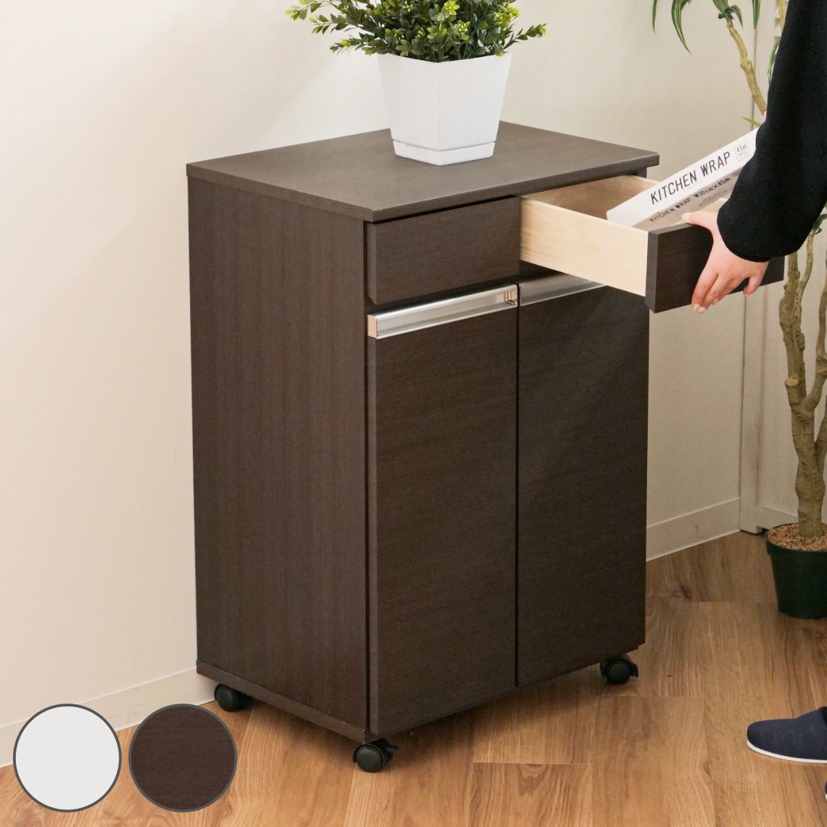 ブランド登録なし - 紙くずかご 38L 2カテゴリー化 カウンタ型 幅55珊 為し終える品 （ 紙くずかご 19L×2 カウンタ 納める カテゴリー化 ペール付き添い人 御厨子所納める 紙くずかごに見えない 分かりやすい かっこ良い ） ゴミ箱、ダストボックス-家具、インテリア-インテリア雑貨