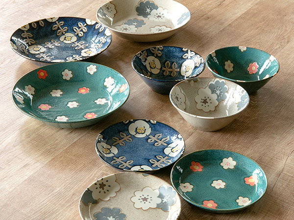 aito製作所 プレート ノルディックフラワー パスタ皿 3枚入 （ 食洗機